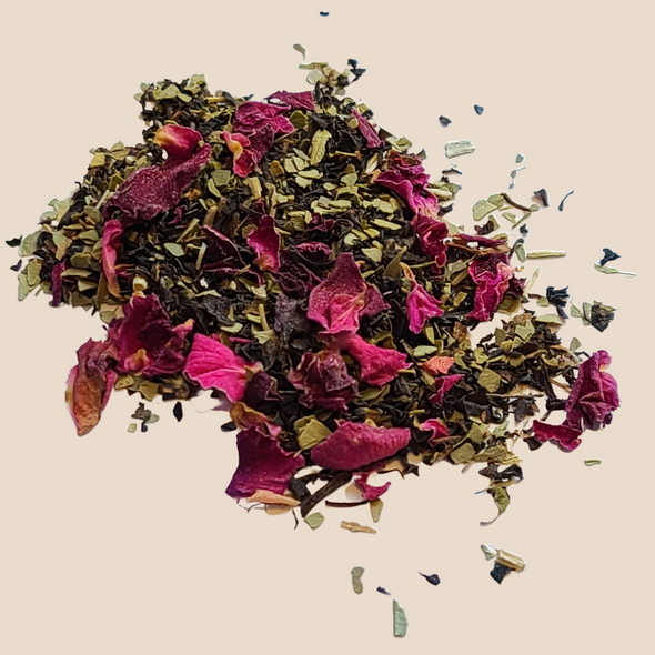 Yerba Maté, Assam Black Tea, Rose